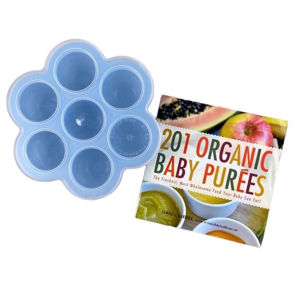 201 Organic Baby Purée Book Freezer Tray - Picture 1 of 14